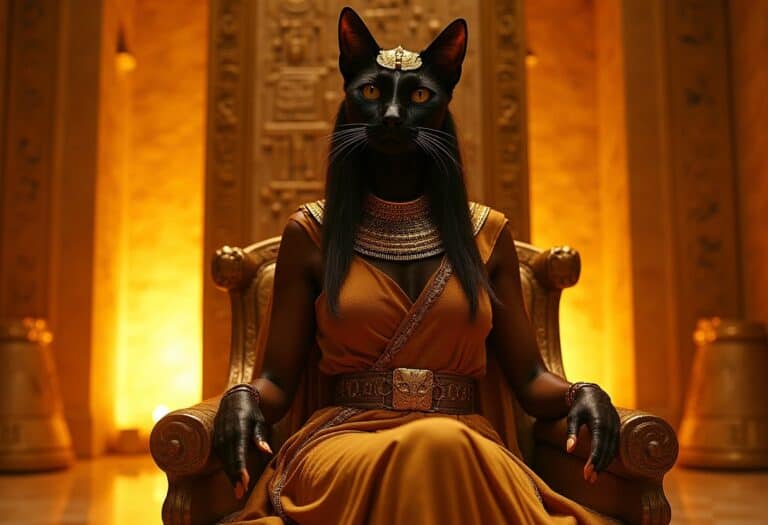 Bastet: die katzengöttin und beschützerin der häuser