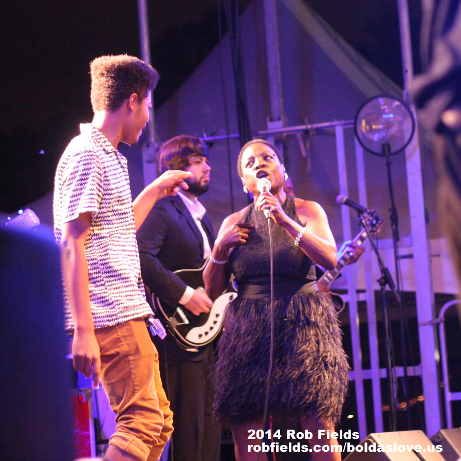 Not sure young dude is ready for Sharon Jones