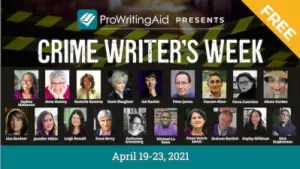 ProWritingAid Crime Writer's Week 2021