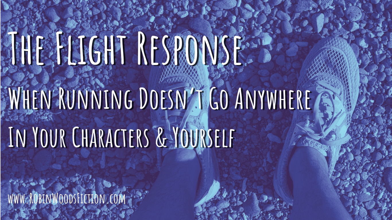 Flight response in fictional characters and real life