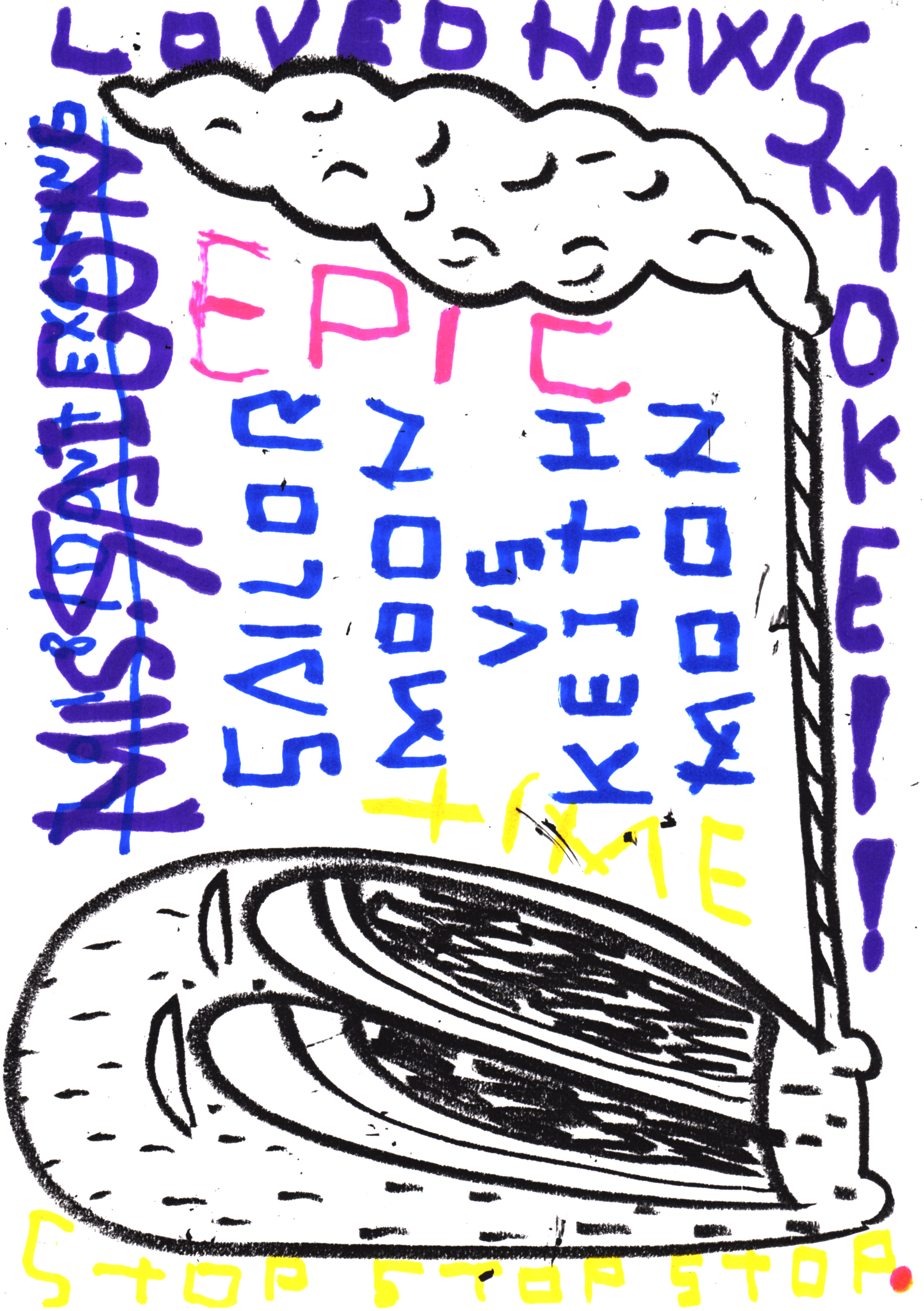 WATARU KOMACHI × ROB KIDNEY 'LIVE ZINE MAKING'