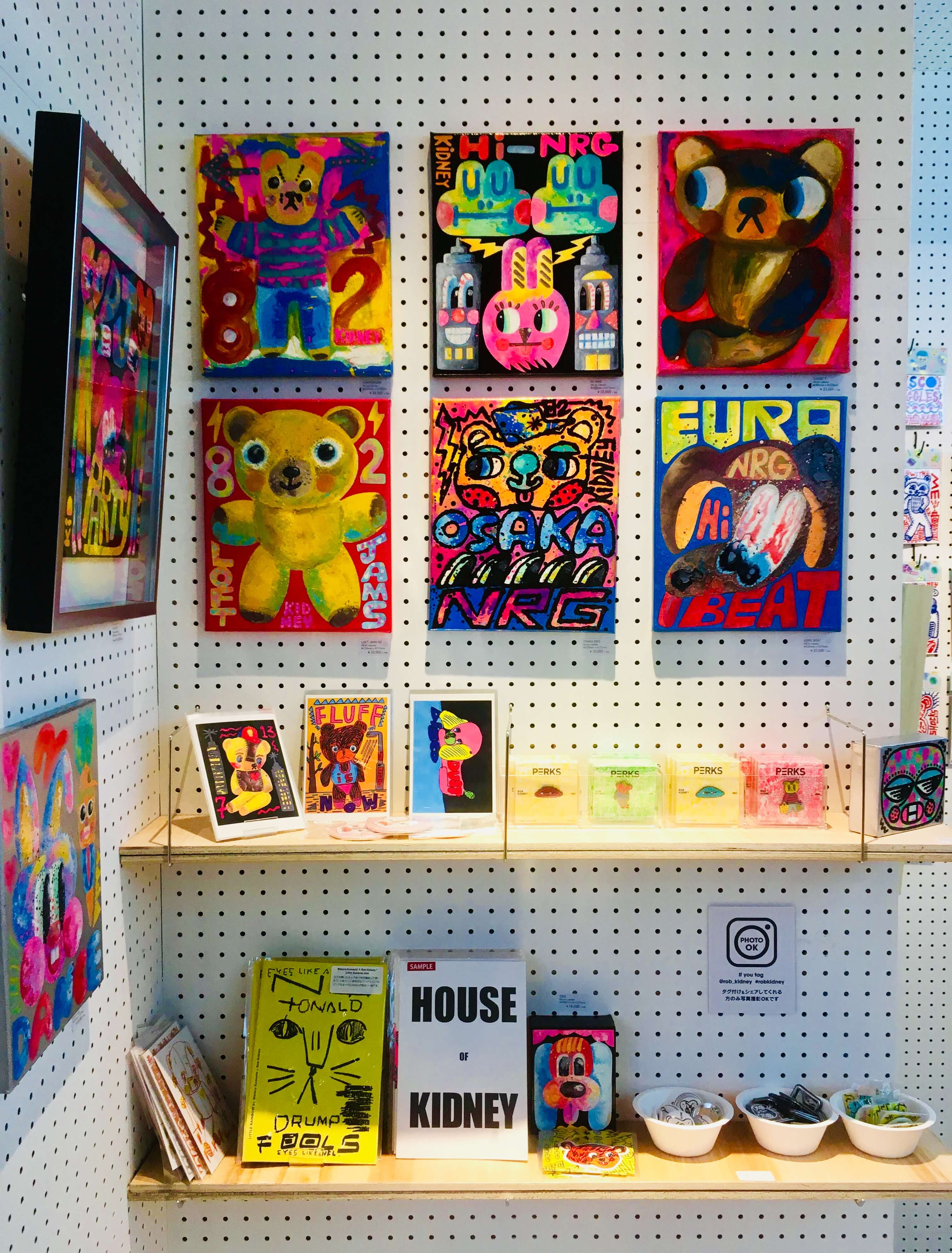 Rob Kidney pop-up exhibition ‘Hi-NRG’ at Mori in