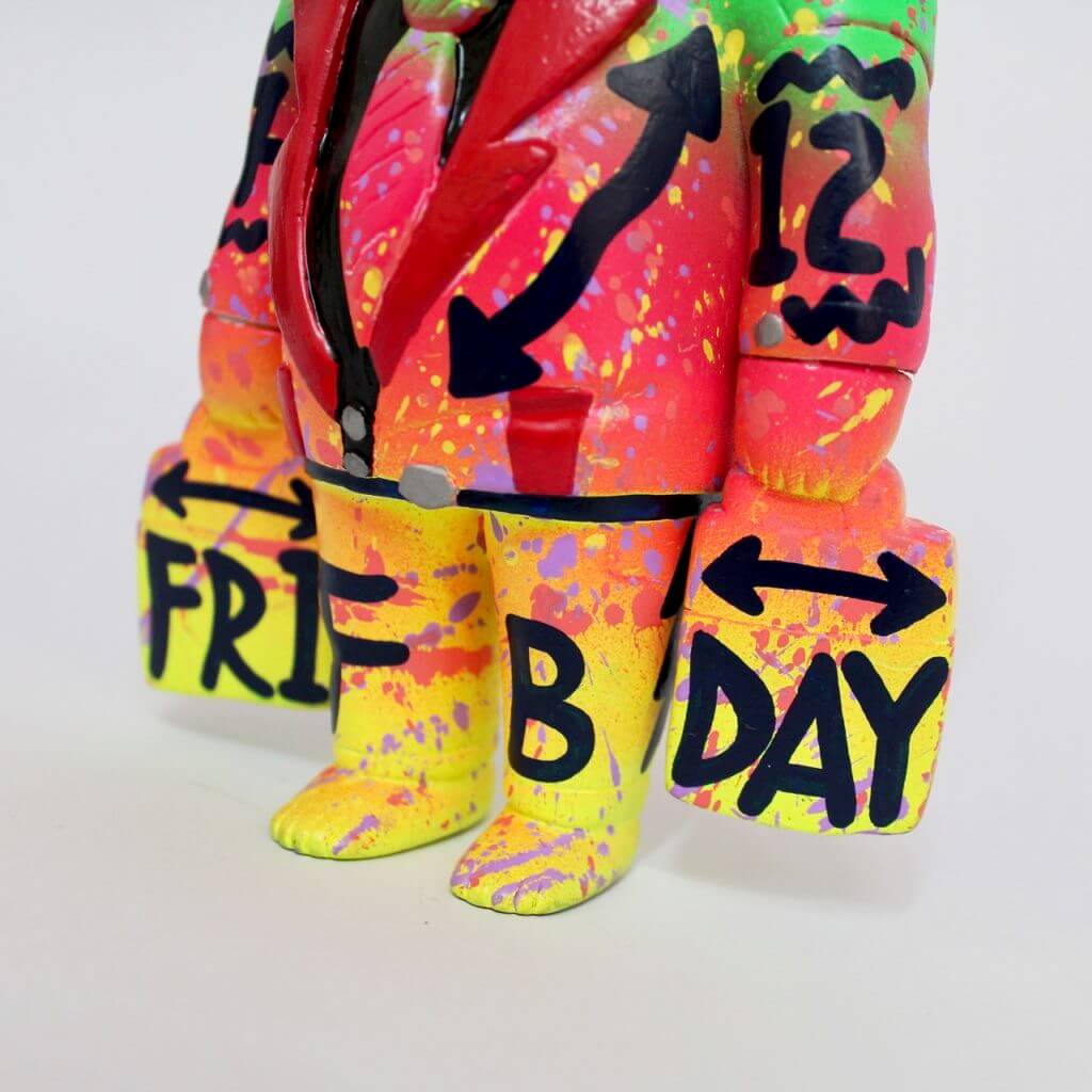 Hand painted 'Friday Bear' ③