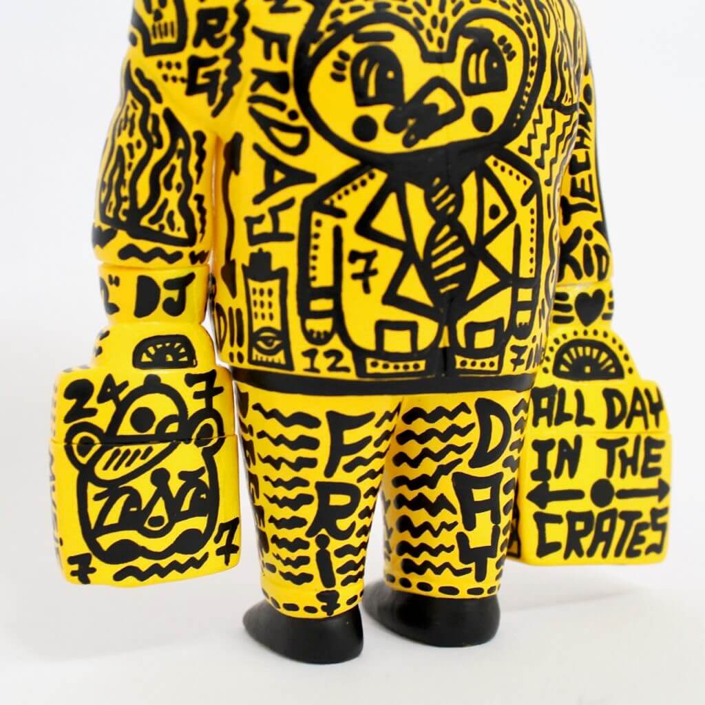 Hand painted 'Friday Bear' ④