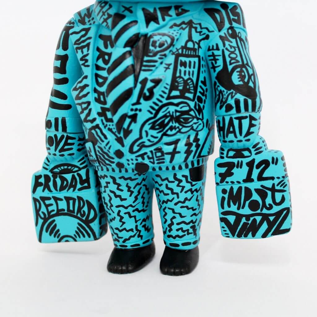 Hand painted 'Friday Bear' ⑤