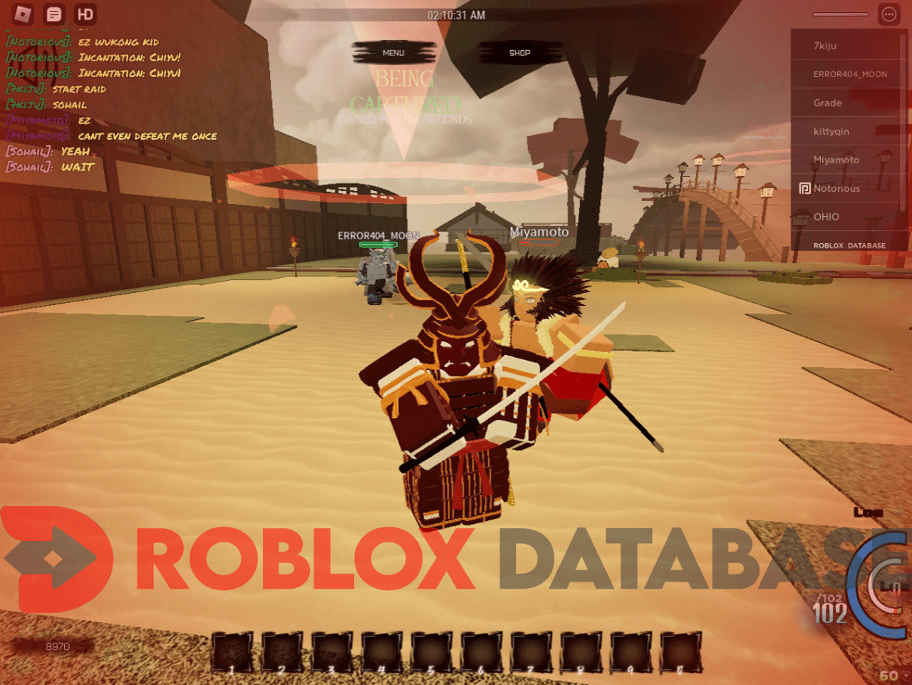 Blood Samurai 2 Codes February 2026 Roblox Database Wearing Samurai In Blood Samurai 2 