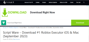 10 Best Roblox Executor Master Roblox Scripting In 2025 Script Ware 300x143 