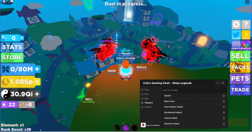 Ninja Legends Script Auto Farm Chi Farm 2026 Ninja Legends Script 850x446 