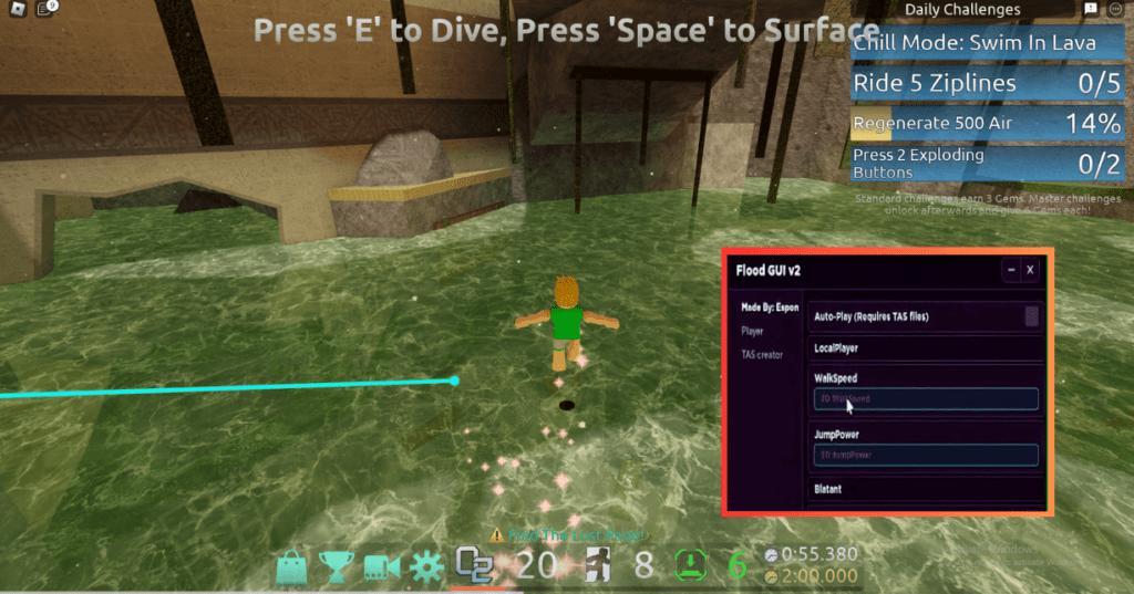 Roblox Obby Scripts 2026 Flood Escape 2 Script 1024x537 