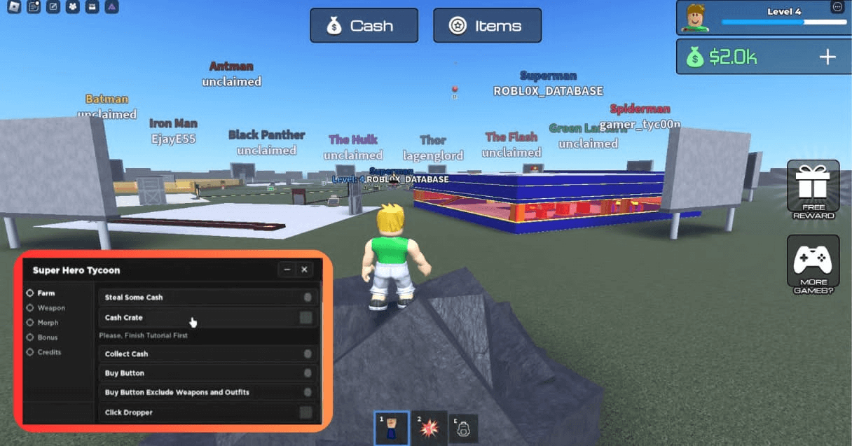 Roblox Super Hero Scripts 2026 Super Hero Tycoon Script 
