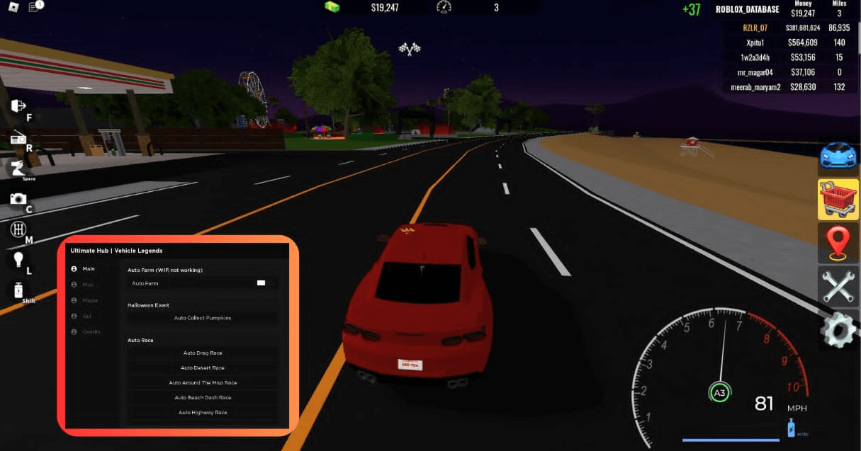 Roblox Car Scripts 2026 Vehicle Legends Script 