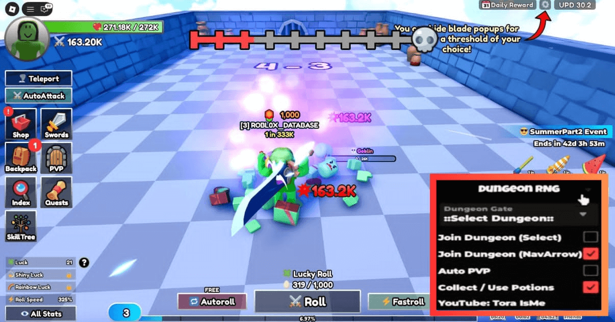 Roblox Fighting Scripts 2026 Dungeon RNG Script 1 