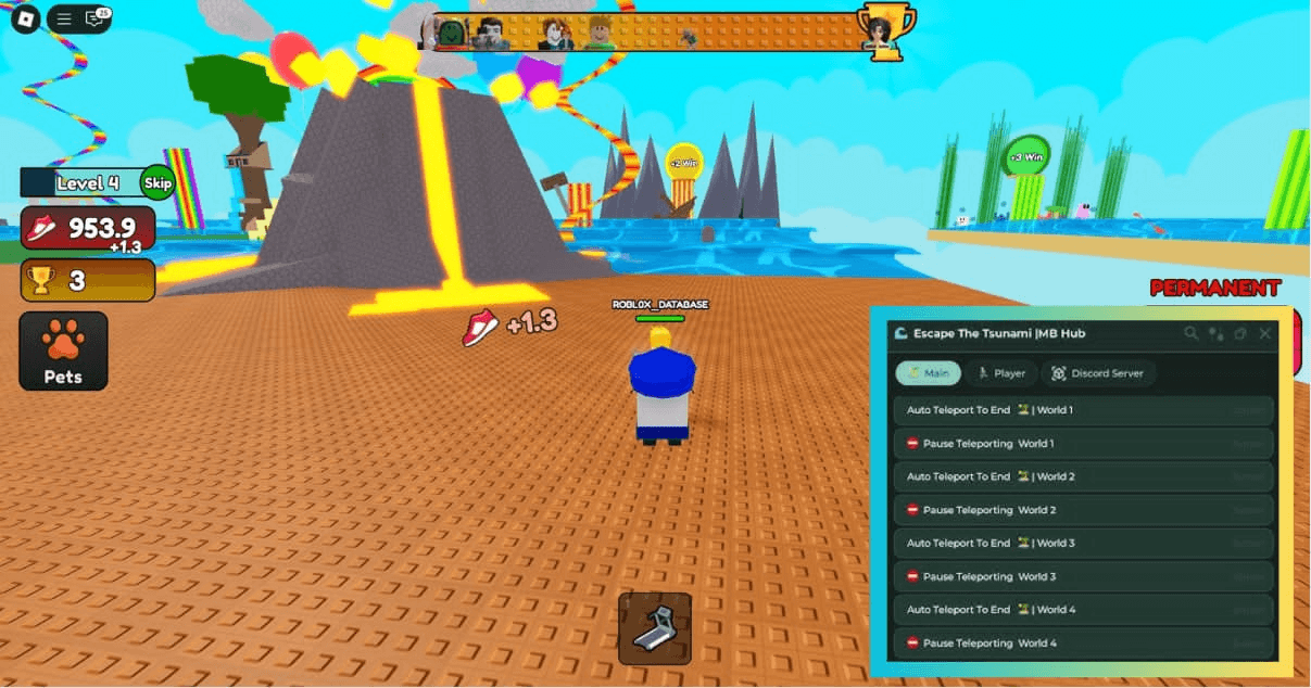 Roblox Survival Scripts 2026 Escape The Tsunami Script 