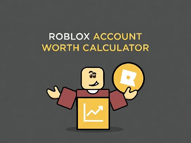 Roblox Account Worth Calculator Estimate Account Value Roblox Account Worth