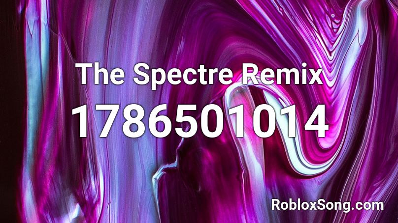 The Spectre Remix Roblox ID Roblox Music Codes 1786501014 