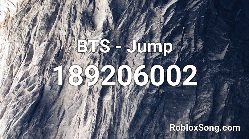 BTS Jump Roblox ID Roblox Music Codes 189206002 