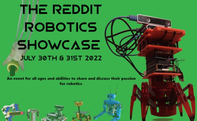 Debrief: The Reddit Robotics Showcase 2022 - Robohub