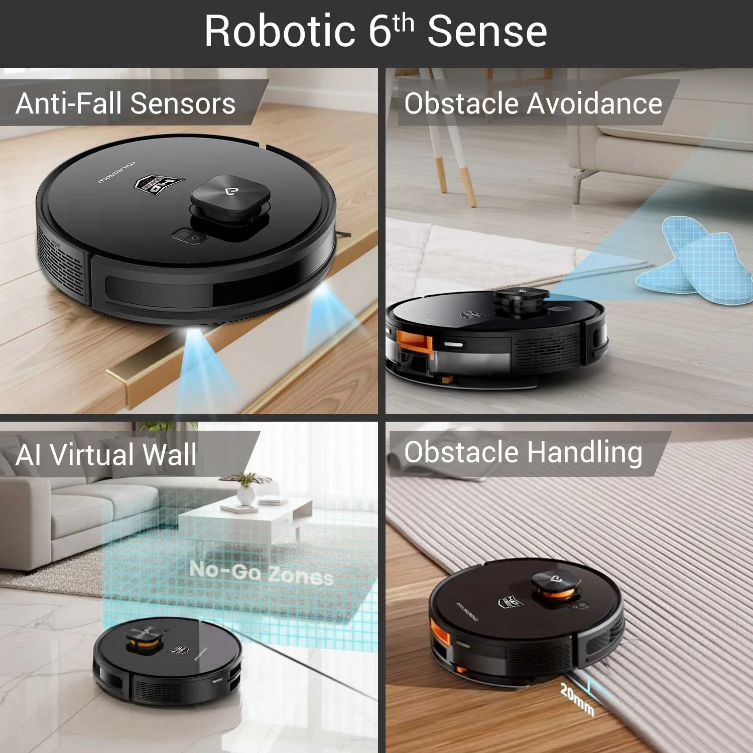 Milagrow iMap 16 Ultra robot vacuum cleaner with smart navigation, automatic cleaning system, and sleek circular design for Indian homes