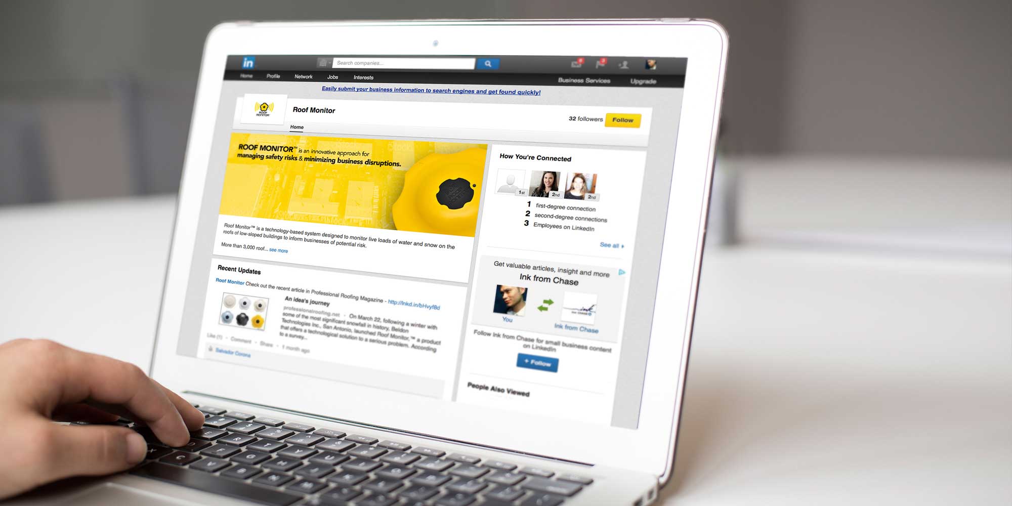 Robot Creative provides graphic design for website and social media platforms to promote product launch