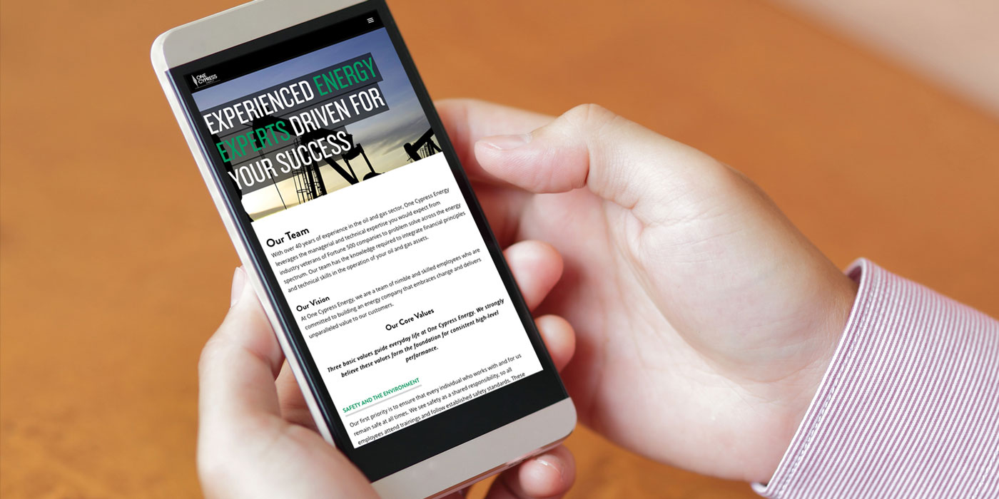 Marketing Agency, Robot Creative provides website design / digital marketing in Oil and Gas Industry