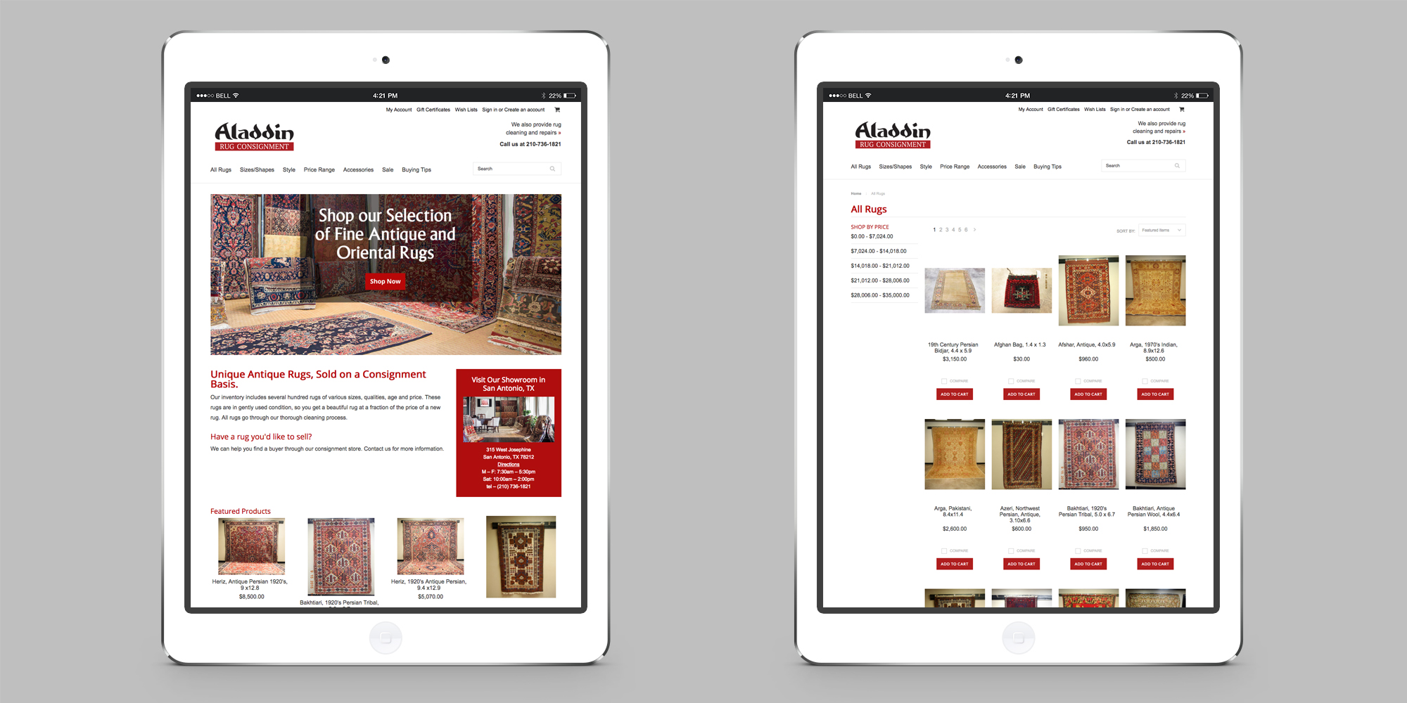 Custom website design and brand development by Robot Creative
