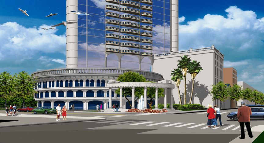Sample Robotic Parking Facade
