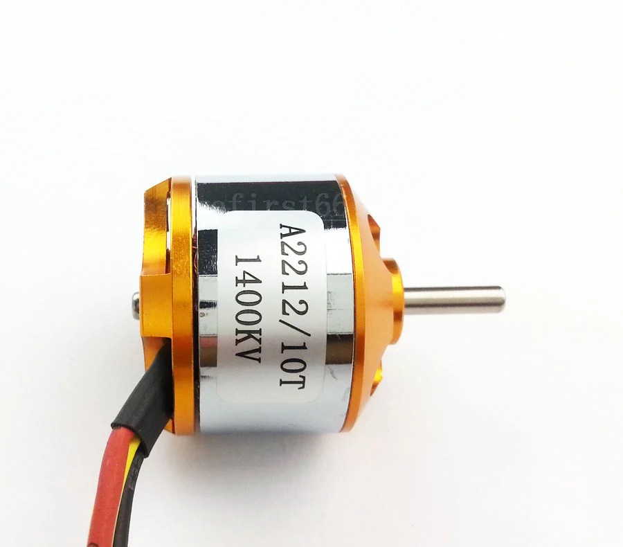 A2212 10T 1400KV Brushless Motor for Drone (Soldered Connector) - Image 2