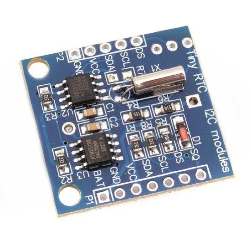 Tiny RTC Real Time Clock DS1307 I2C IC Module- 12 - Image 2