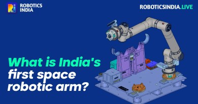 What is India's first space robotic arm?