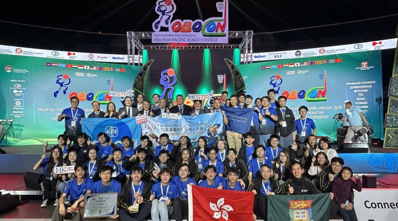 Team Hong Kong Secures 1st Runner-Up at ABU Robocon 2025