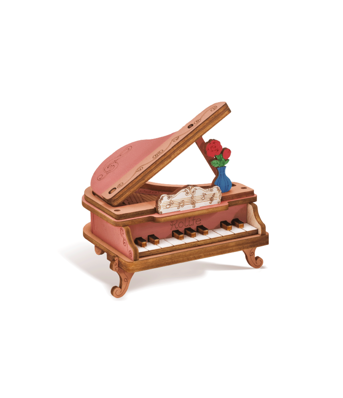Mini Piano 3D Wooden Puzzle TGC08