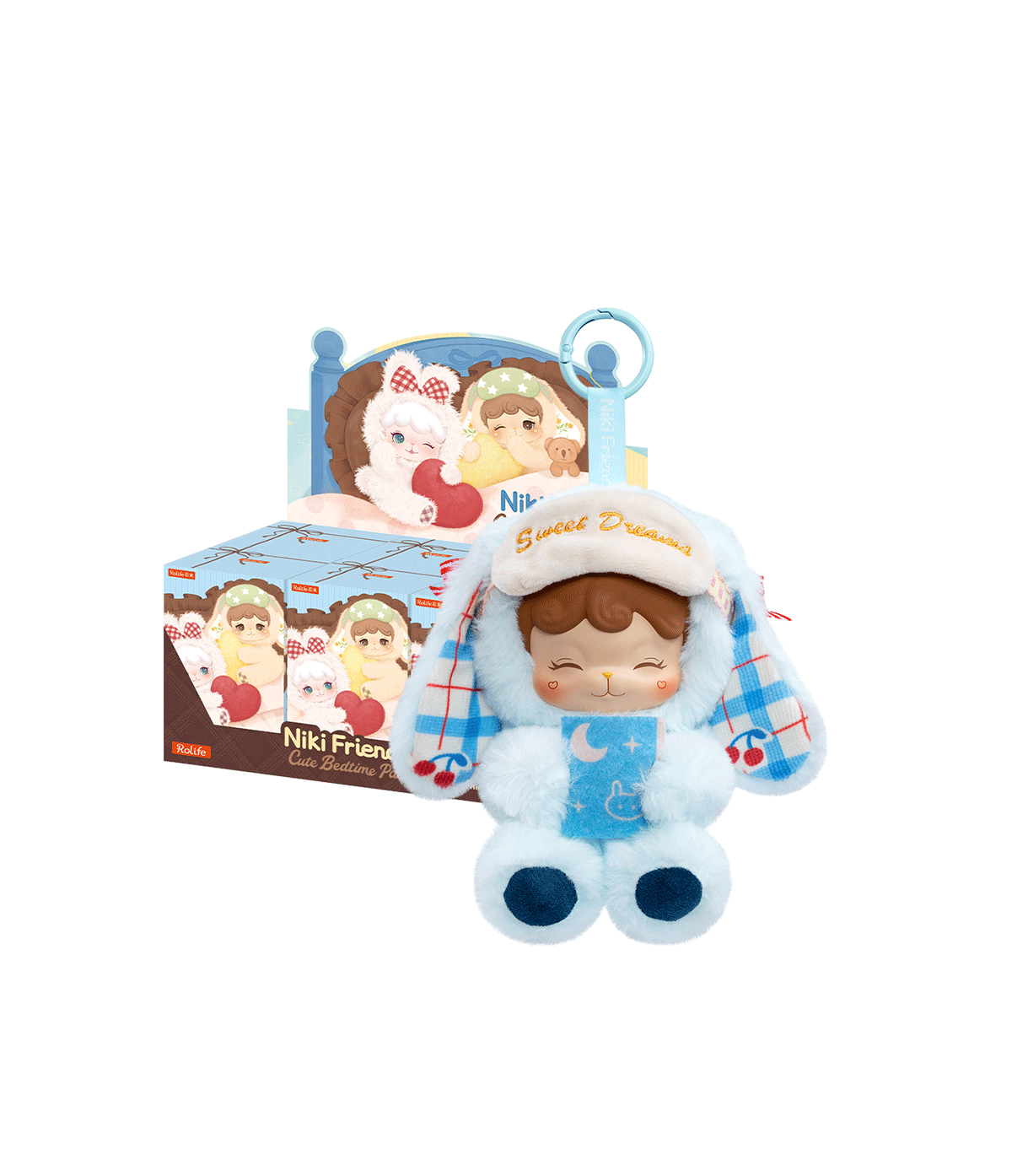 Rolife Niki Friends Cute Bedtime Pals Series Surprise Plush Dolls MBBXX