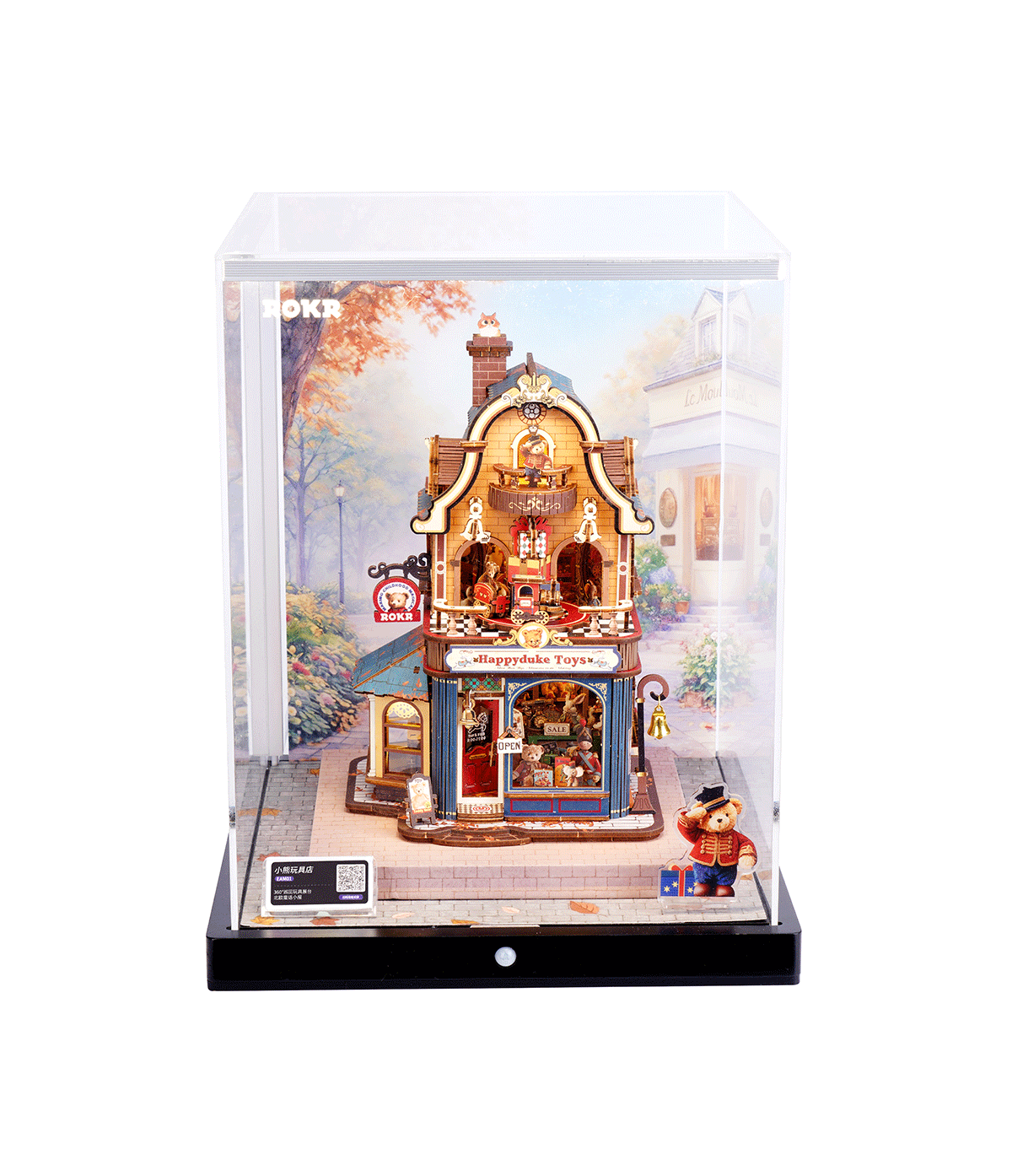 Happyduke Toys Display Showcase EAM01Z