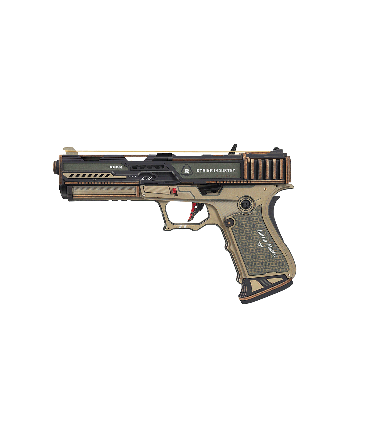 ROKR Legato C18 Pistol Wooden Gun Toy LQM02