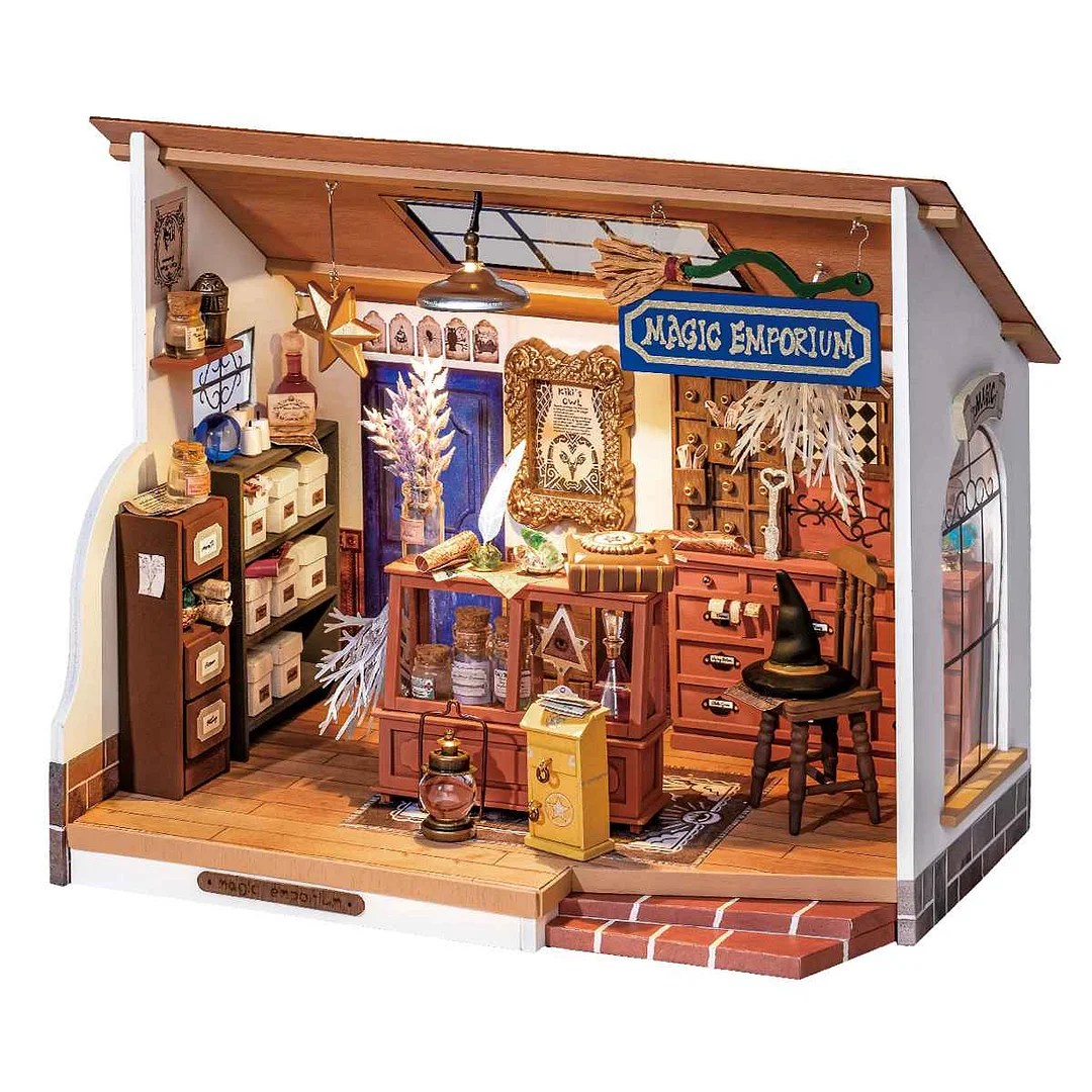 Pravalia Magica a lui Kiki - Casuta in Miniatura DIY 3D - 148 Piese