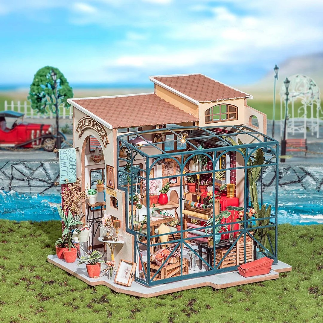 Alternative view of Floraria lui Emily - Casuta in Miniatura DIY 3D - 206 Piese