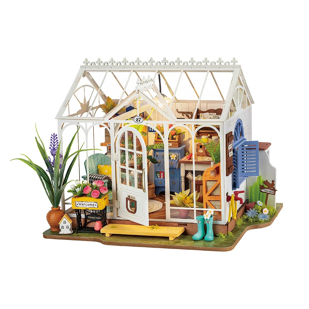 Gradina din Vis - Casuta in Miniatura DIY 3D - 240 Piese