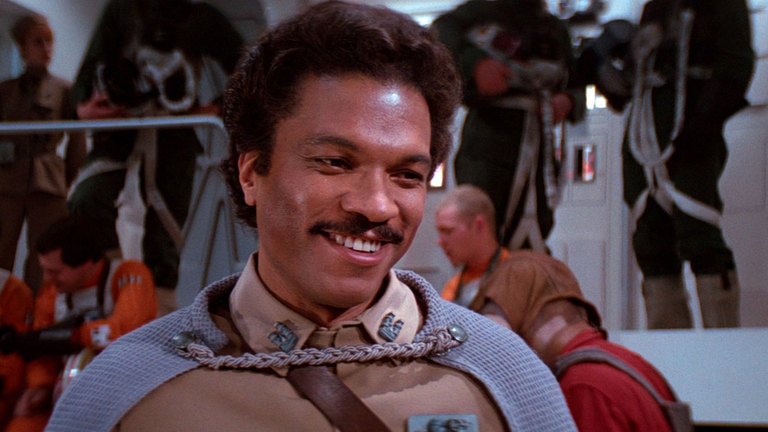 Billy Dee Williams as Lando Calrissian