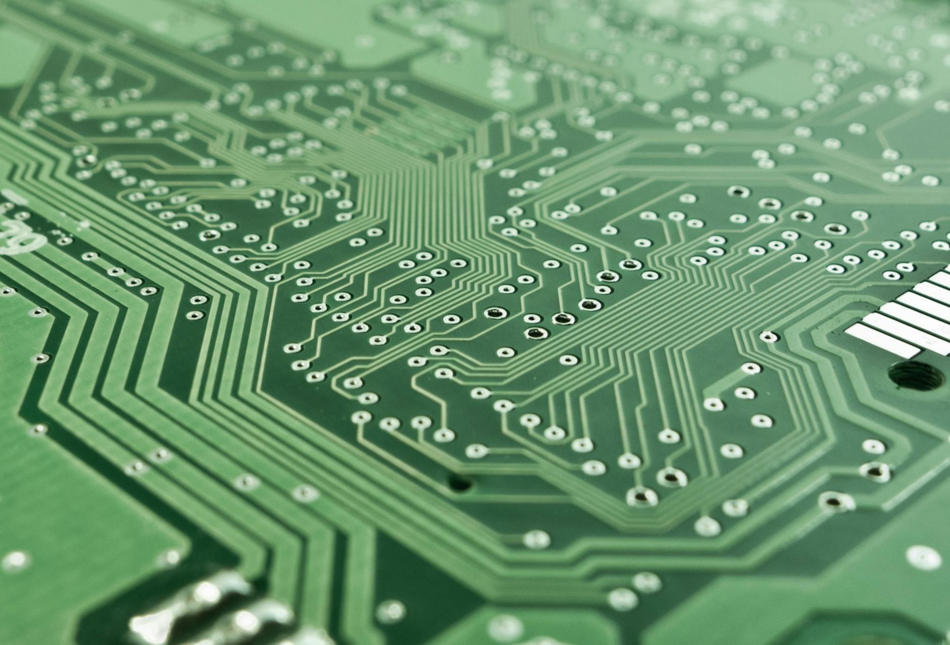 green motherboard