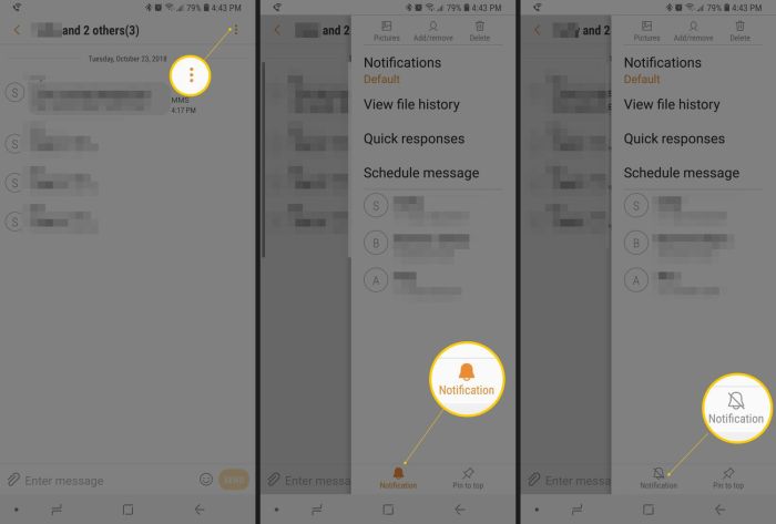 Remove Someone from a Group Text on Android — Here's How How to silence a group text on android