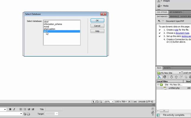How To Create A Database In PHP Using Xampp | Robots.net