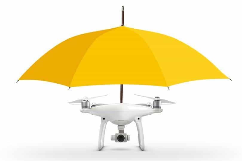 Umbrella drone will keep you dry and record your surroundings