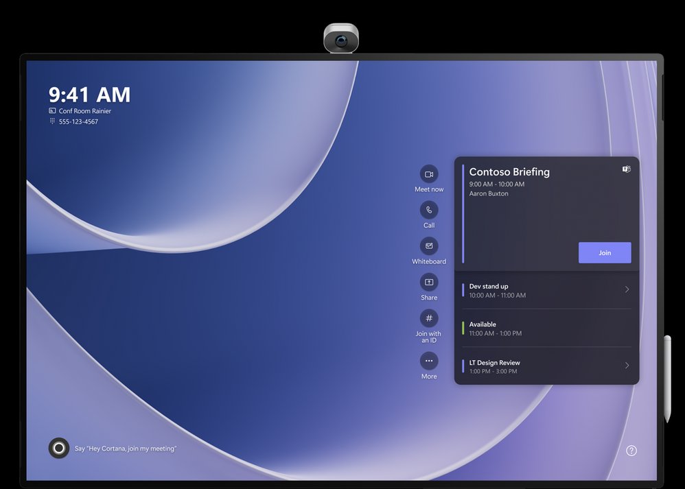 Surface Hub 2S the next generation. AI Powered Modern Work Blog