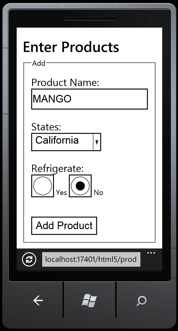 HTML5 and CSS3 on Windows Phone: Dark and Light Styles