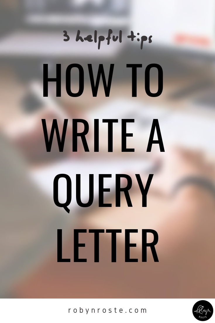 My writing life focuses heavier on pitching articles than querying agents but I get asked how to write a query letter more than you'd think.