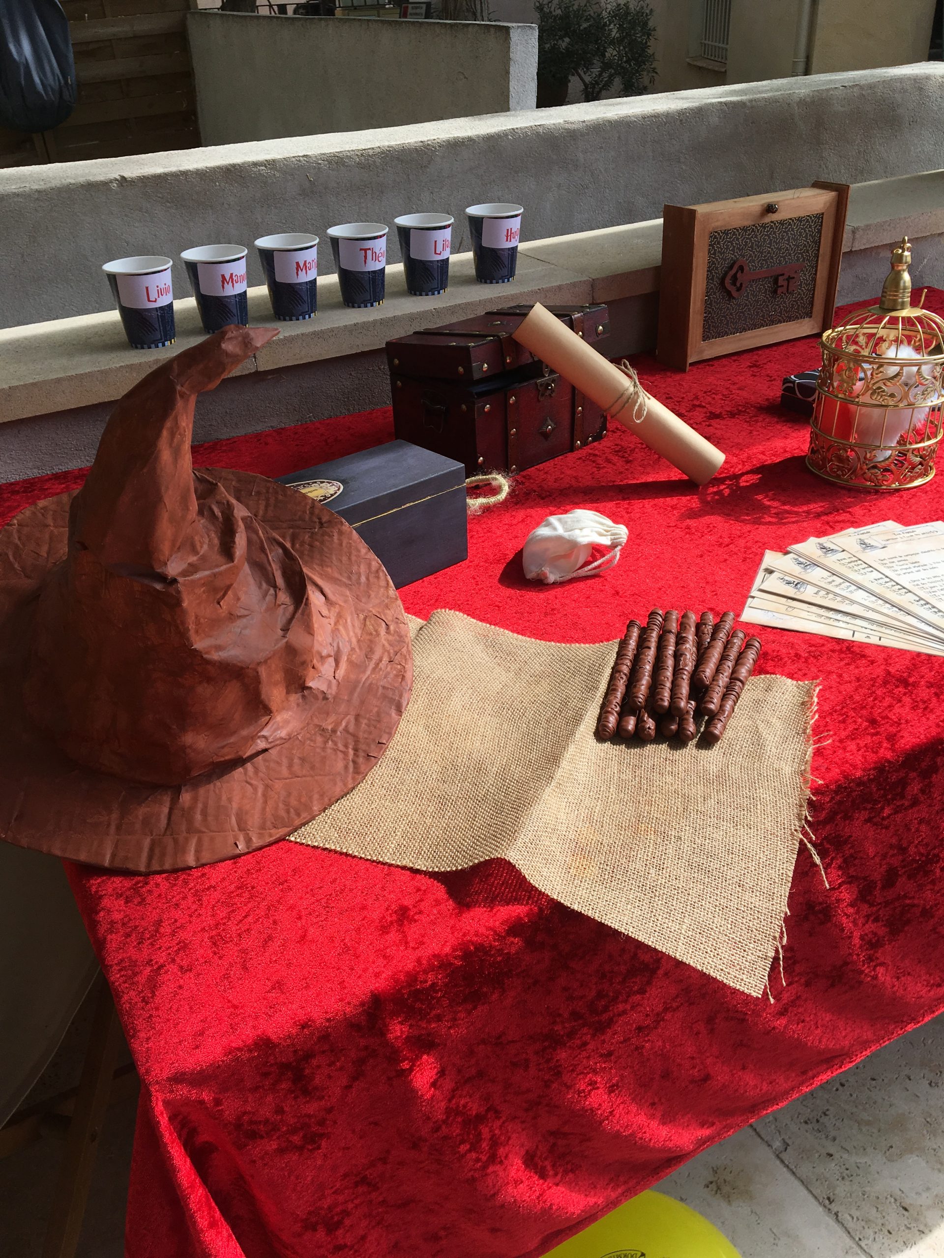 Anniversaire harry potter