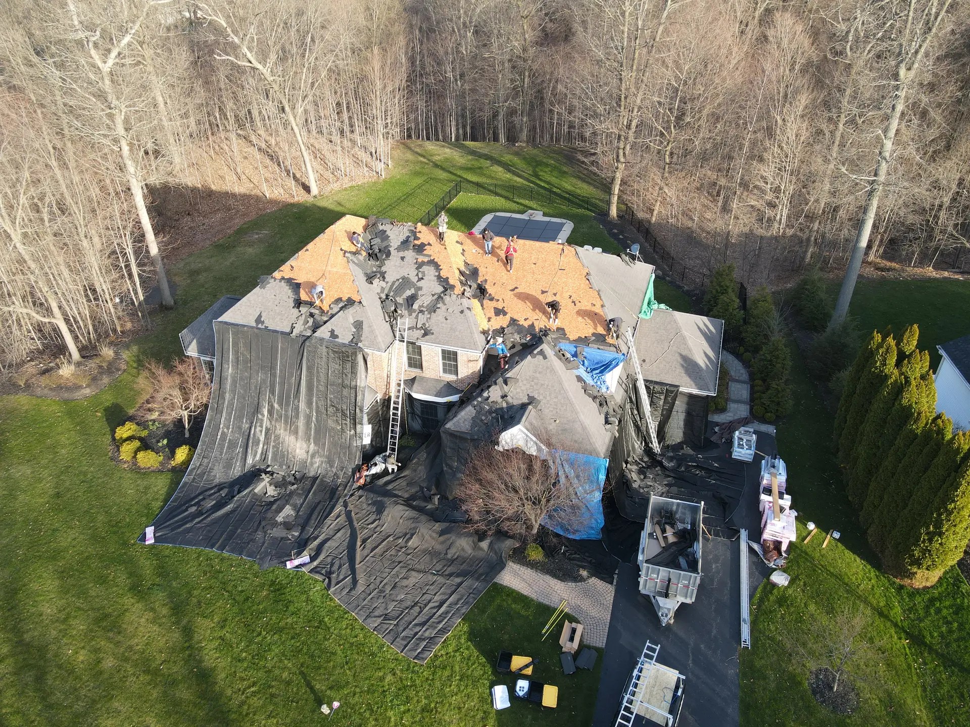Roof tear off 1 layer