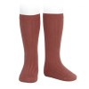 Calcetines Cóndor altos canalé MARSALA