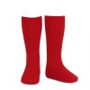 Calcetines Cóndor altos canalé ROJO