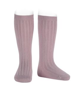 Calcetines Cóndor altos canalé Madreperla
